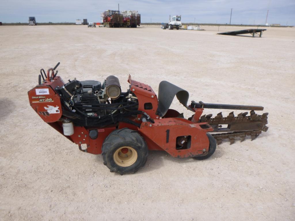 2011 Ditch Witch RT24 Walk Behind Trencher