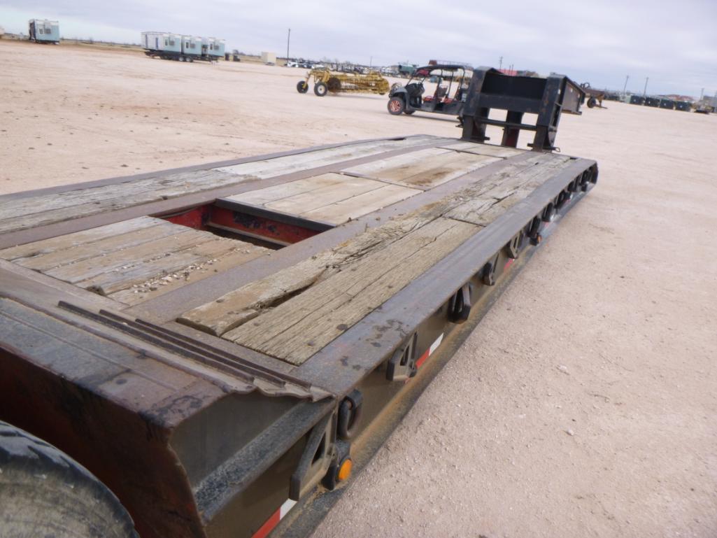 1984 Nuttall 36FT Lowboy Trailer