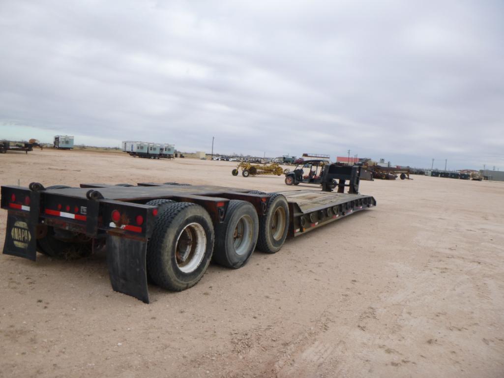 1984 Nuttall 36FT Lowboy Trailer