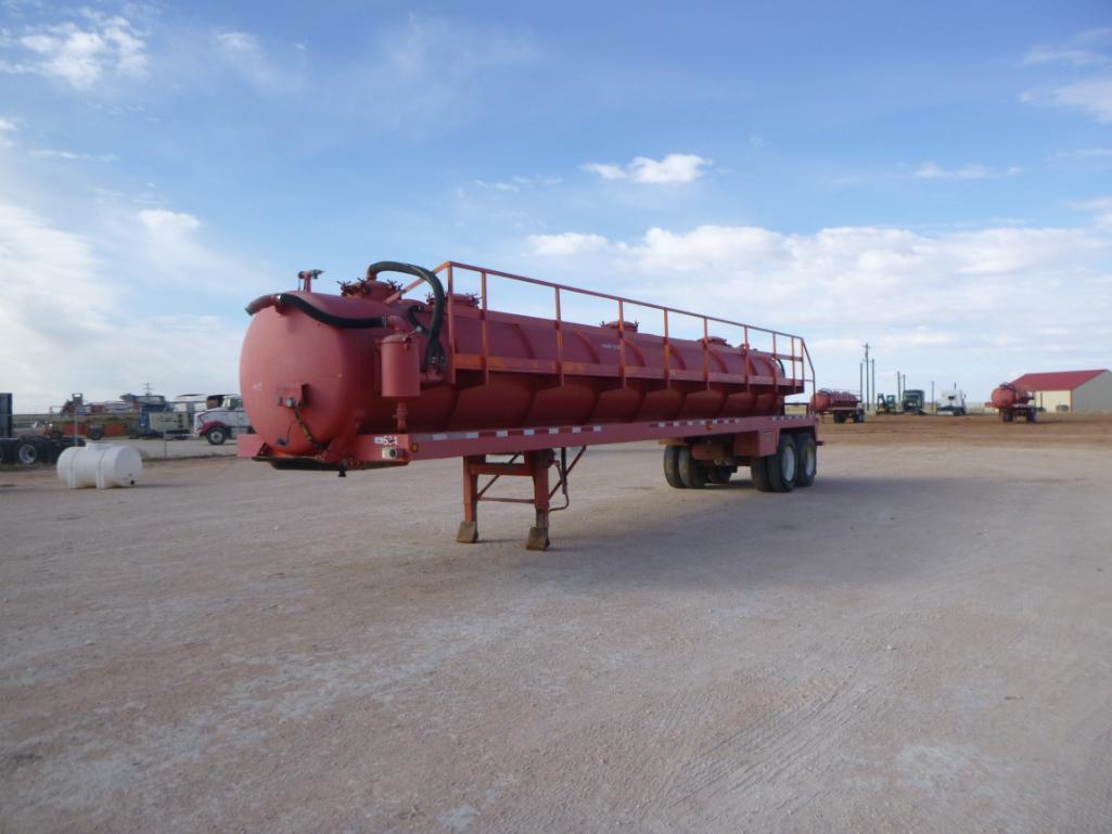 2006 Troxell...130 BBL Vacuum Tank Trailer