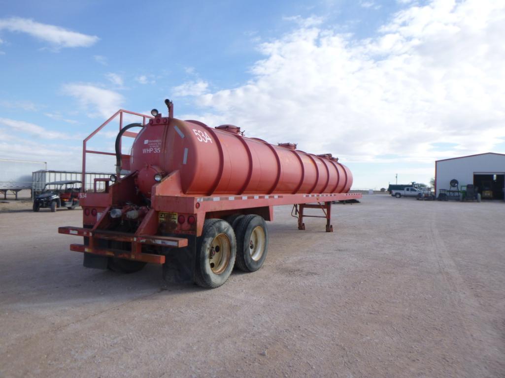 2006 Troxell...130 BBL Vacuum Tank Trailer