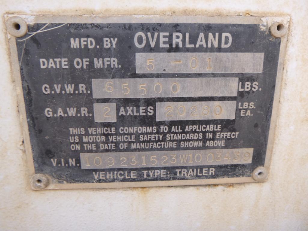 2001 Overland Water Trailer