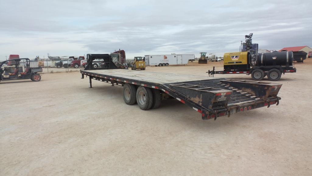 PJ 32FT Dovetail Gooseneck Trailer