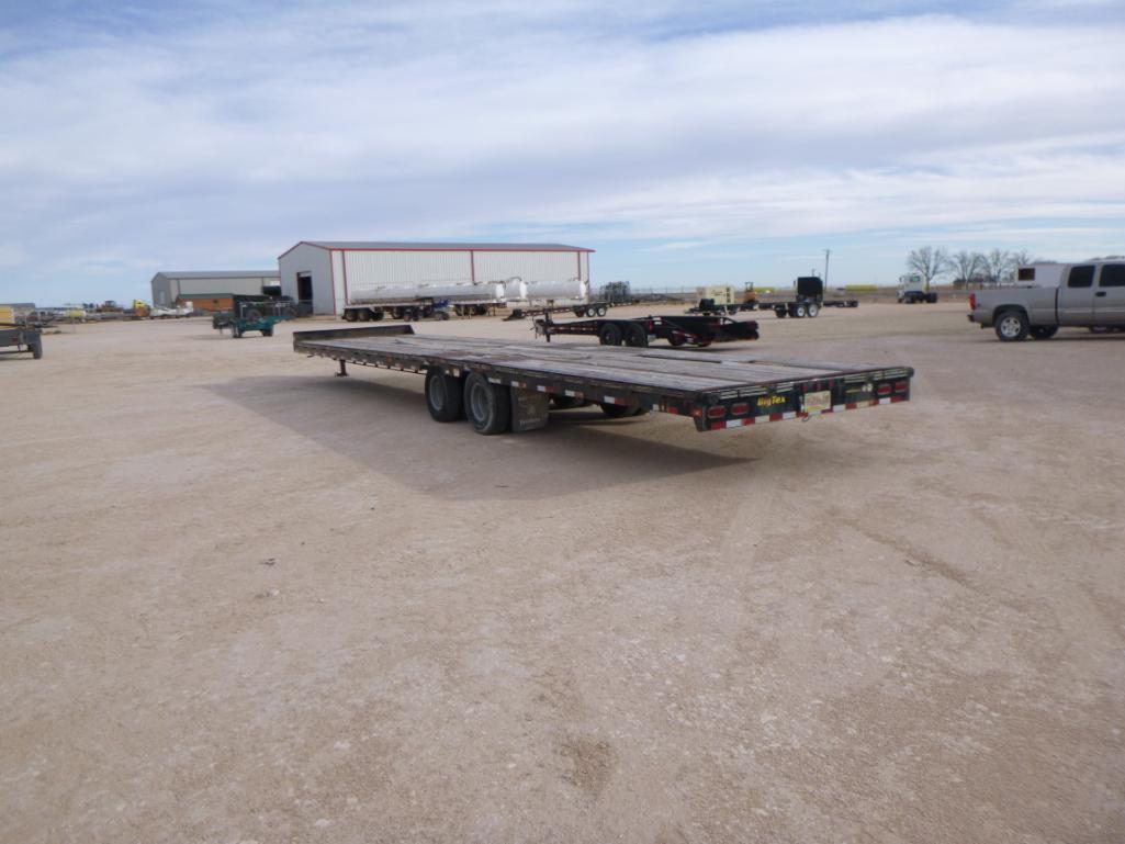 2009 Big Tex Flat Bed 40ft Trailer