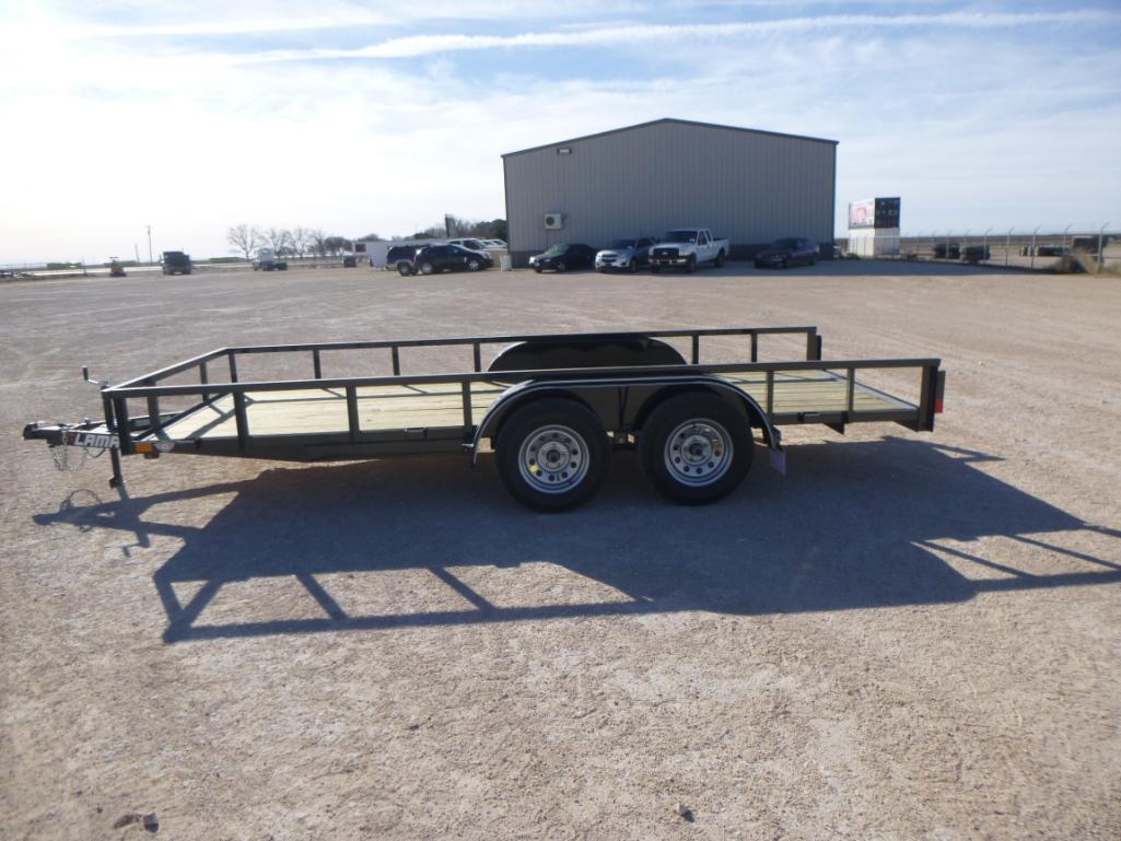 Unused 2018 Lamar 19ft Trailer