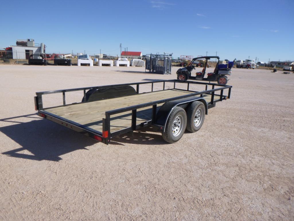 Unused 2018 Lamar 19ft Trailer