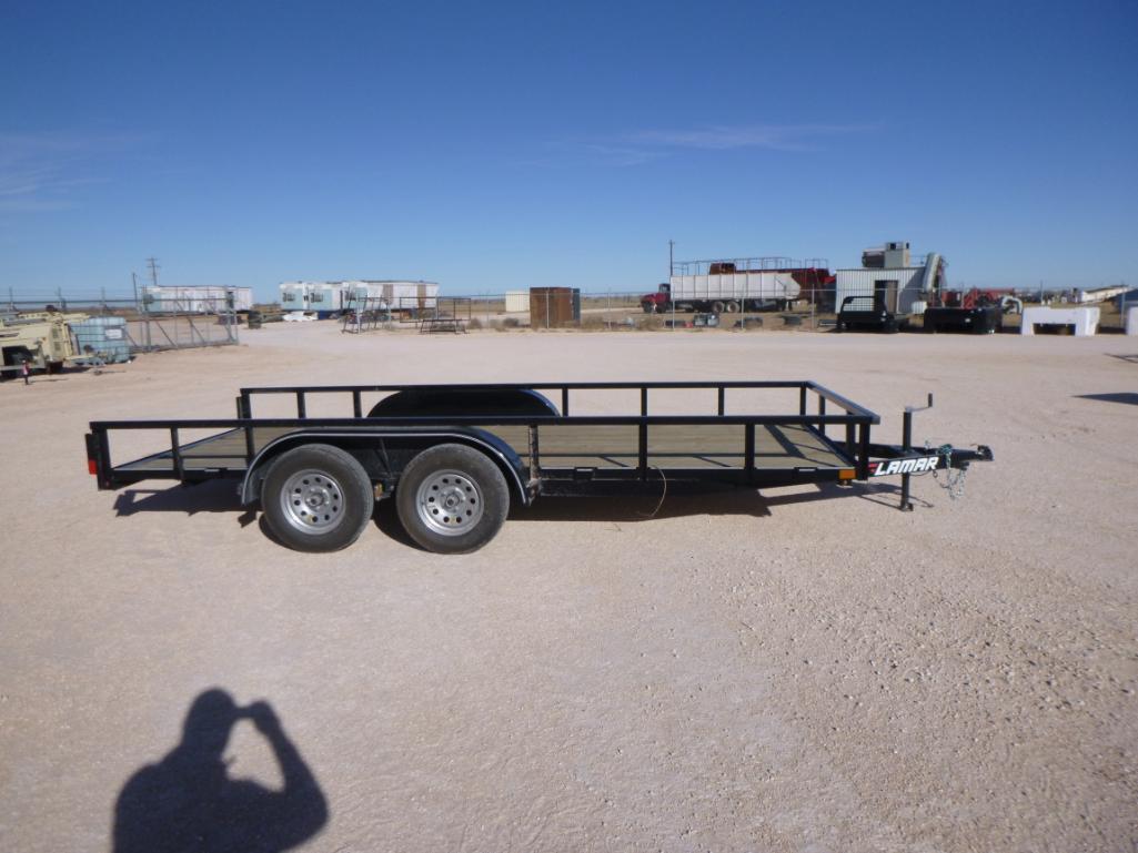 Unused 2018 Lamar 19ft Trailer