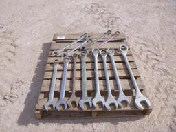 Pallet of different Sizes of Wrenches