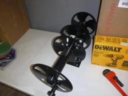 New Dewalt Drill, Lead Reels and Miscellaneous Items