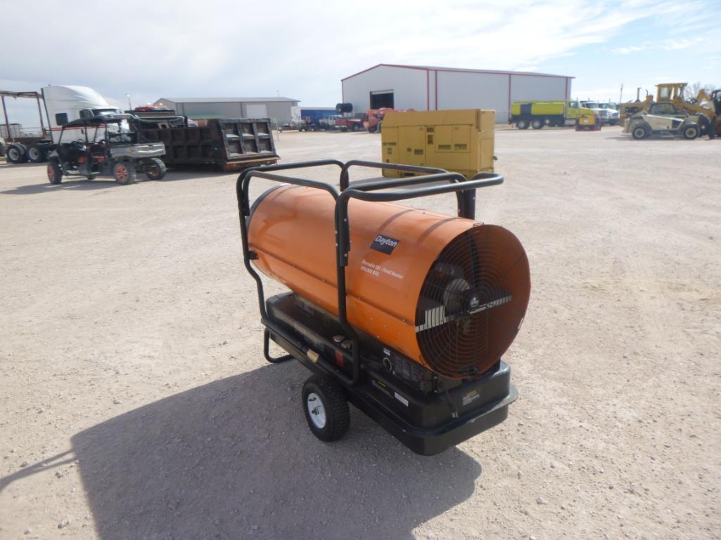 Dayton Portable Oil - Fired Heater