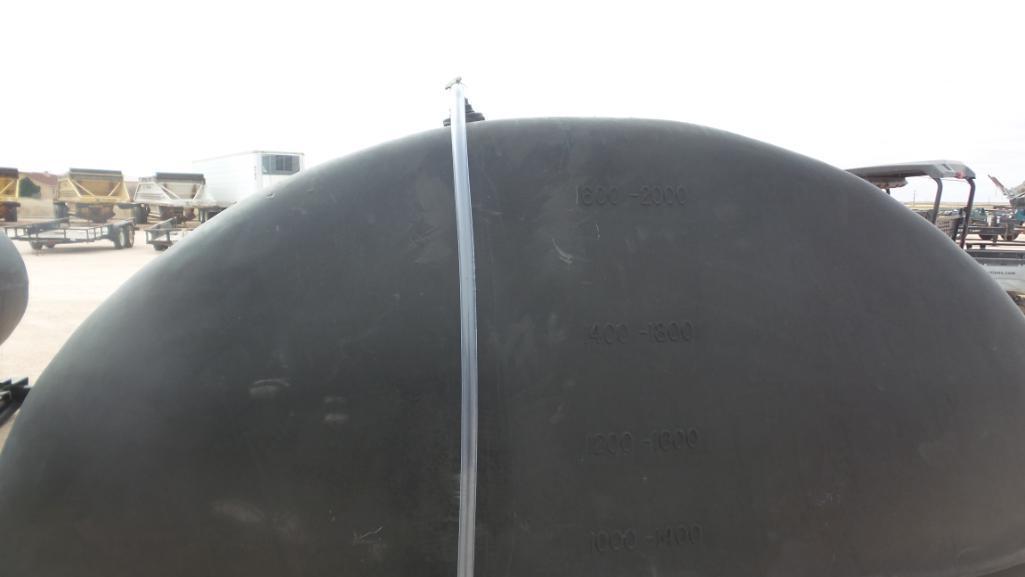 1610 Gallon Water Tank on Skid