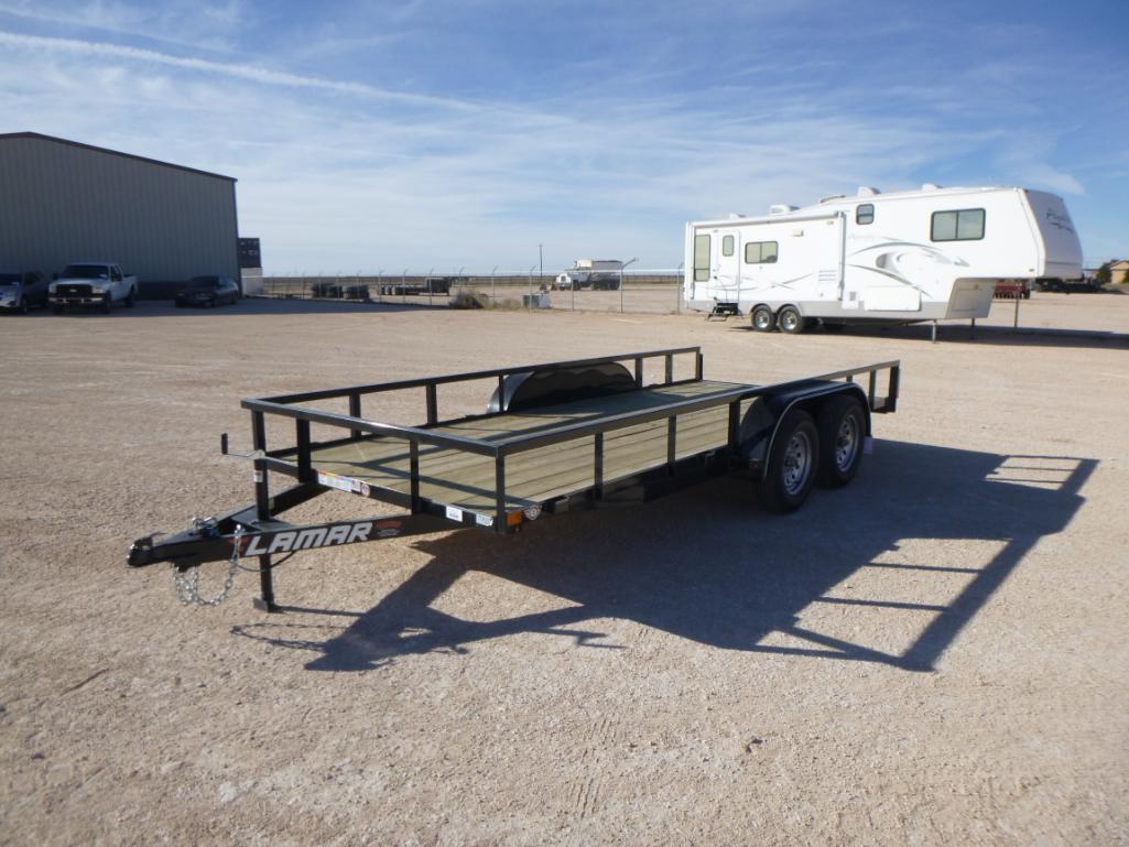 Unused 2018 Lamar 19ft Trailer