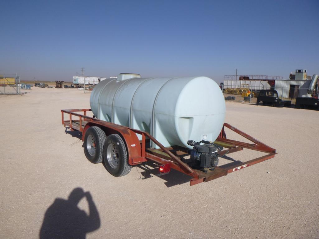 Shop Made 16FT Utility Trailer w/Water Tank