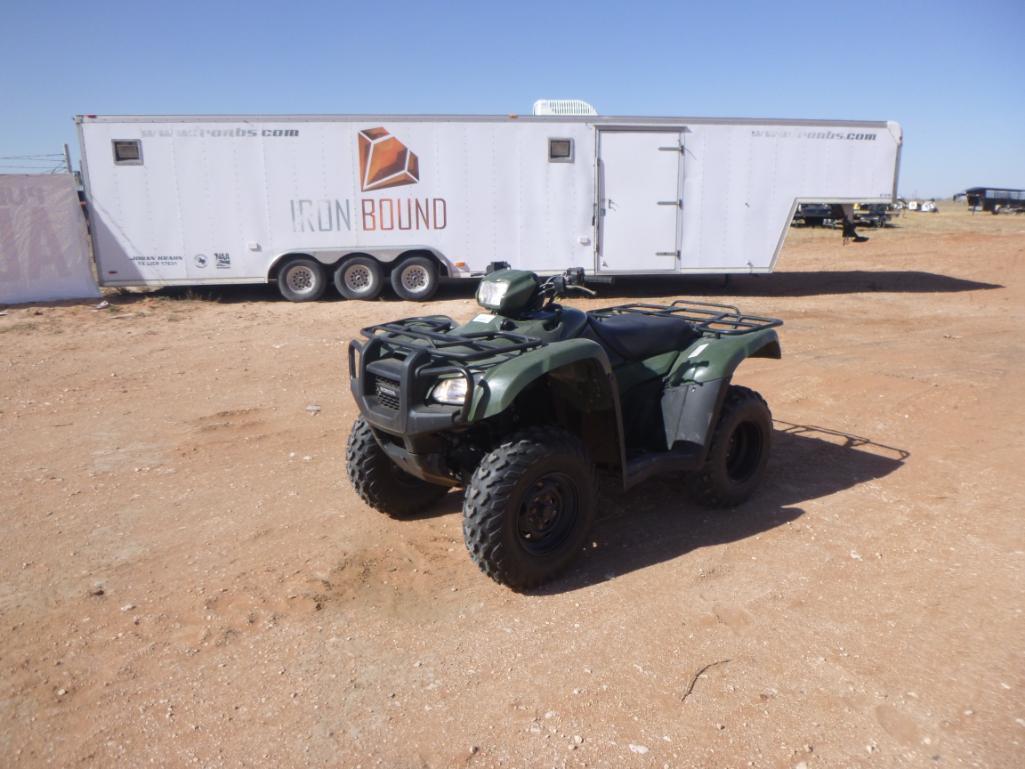 2012 500cc Honda Foreman ATV