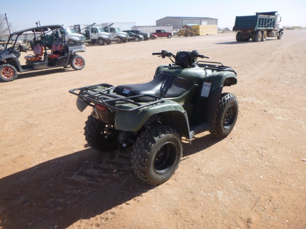 2012 500cc Honda Foreman ATV