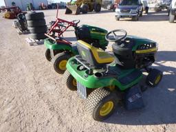 (2) John Deere Lawn Mowers