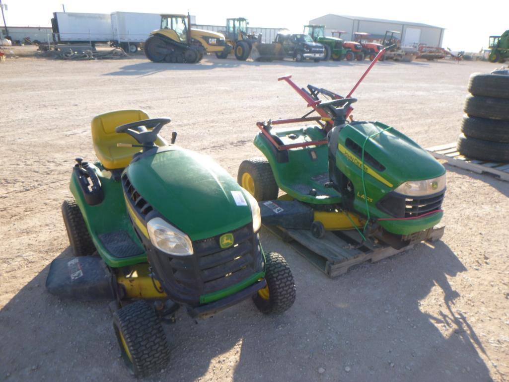 (2) John Deere Lawn Mowers