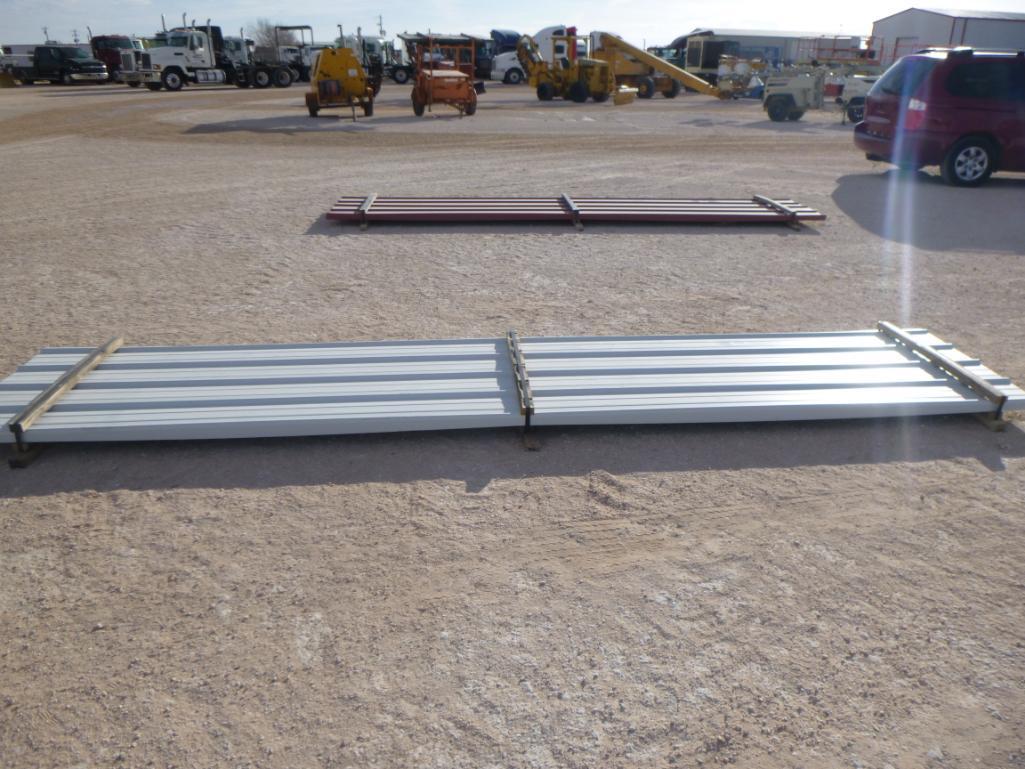 (40) pcs of 15Ft 8" Sheet Metal