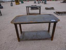 Unused Shop Table 30'' x 57'', Welding Shop table