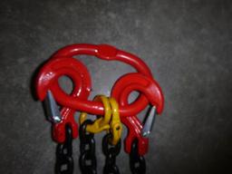 Unused 5/16 7Ft G80 Double legs Lifting...Chain Sling