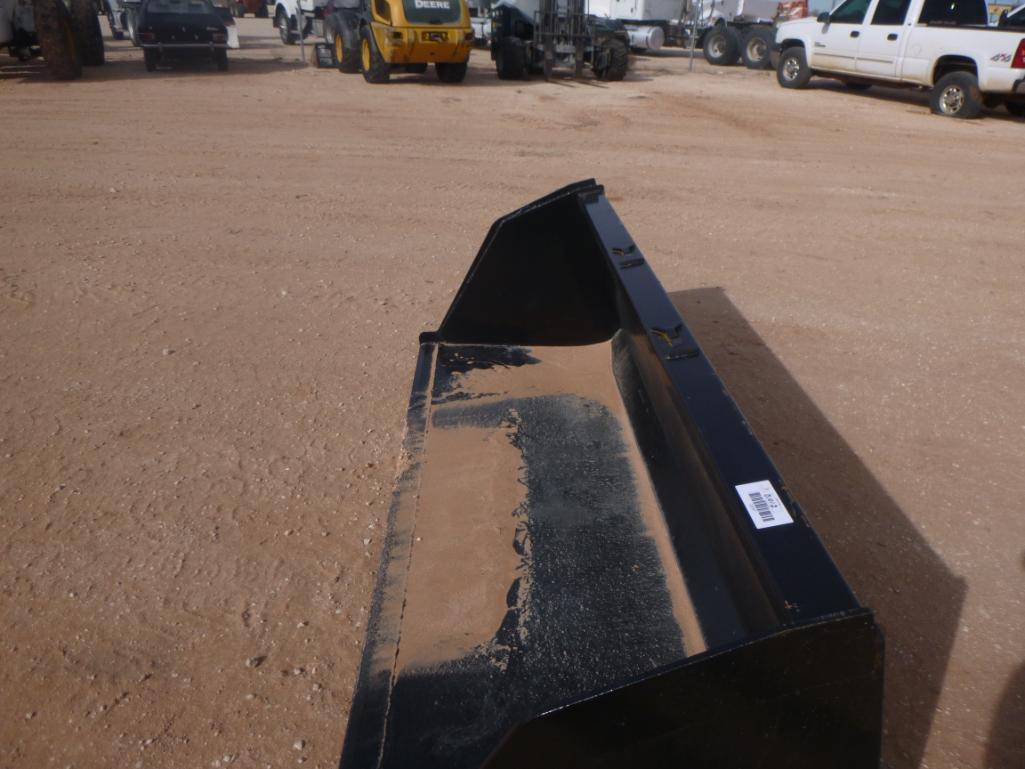 Unused Skid Steer Bucket 78'' Wide with Single Blade