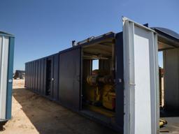 Generator House 10'W x 50'L on Skids