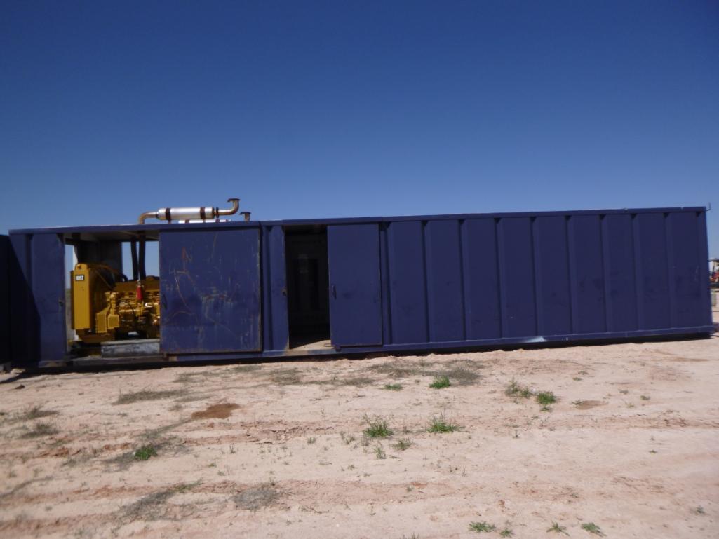 Generator House 10'W x 50'L on Skids