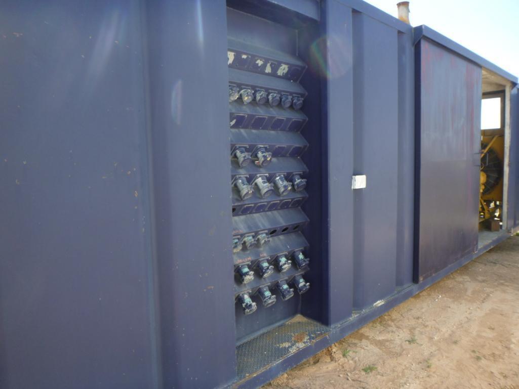 Generator House 10'W x 50'L on Skids