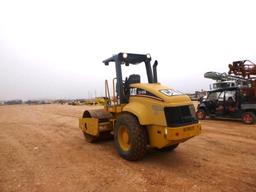 2005 CAT CS-433E Smooth Drum Compactor Roller