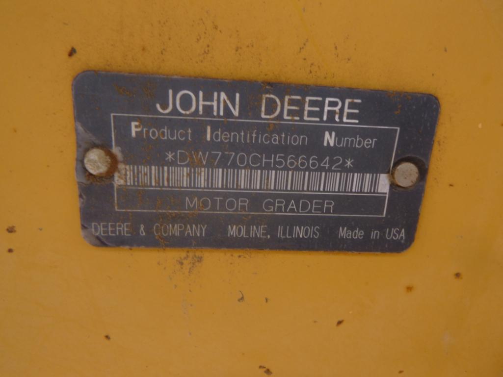 John Deere 770CH Motor Grader