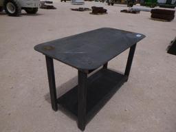 Heavy Duty 30x57'' Welding Table with Shelf