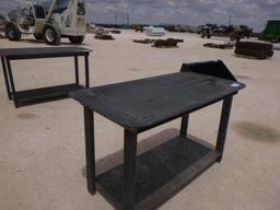 Heavy Duty 30x57'' Welding Table with Shelf