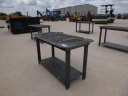 Heavy Duty 30x57'' Welding Table with Shelf