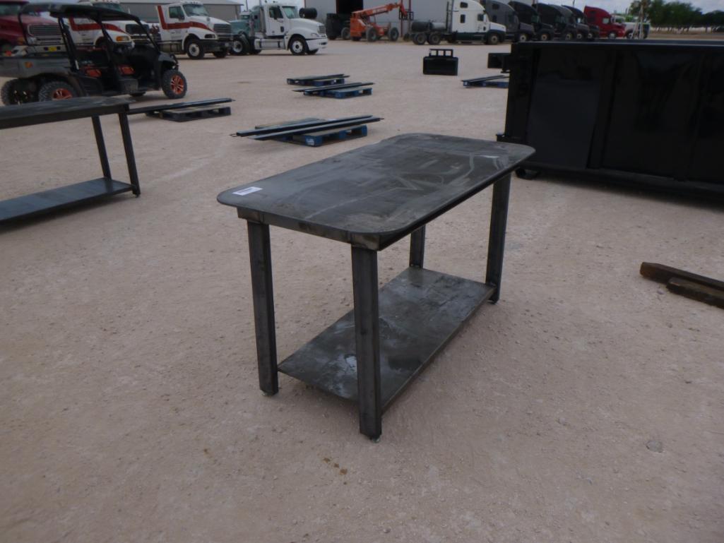 Heavy Duty 30x57'' Welding Table with Shelf