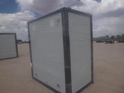 Unused Portable Toilets with Double Closestools