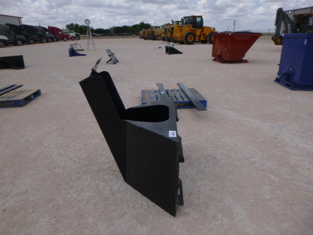 Unused Concrete Bucket Skid Steer Attachment