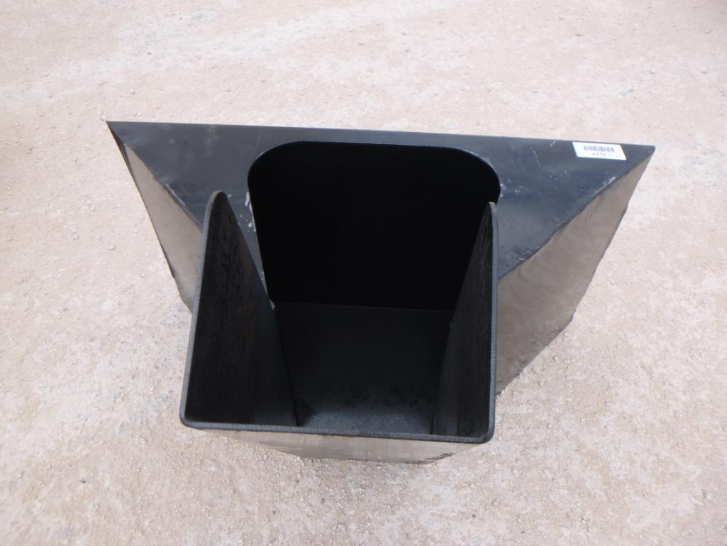 Unused Concrete Bucket Skid Steer Attachment