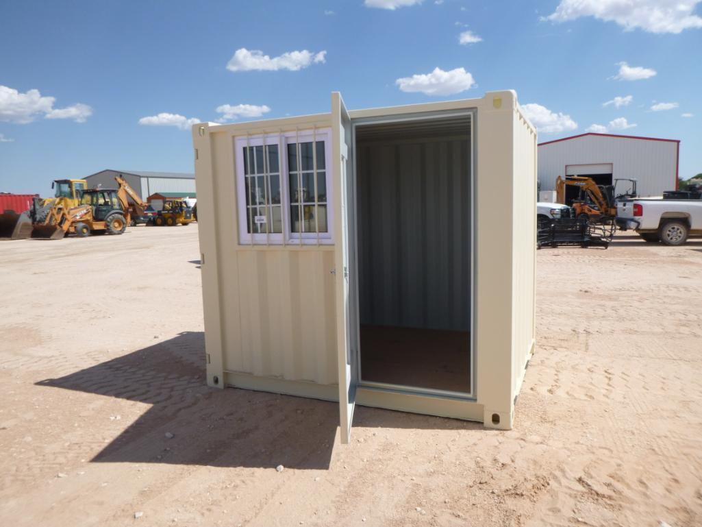 9' Container. With door & window