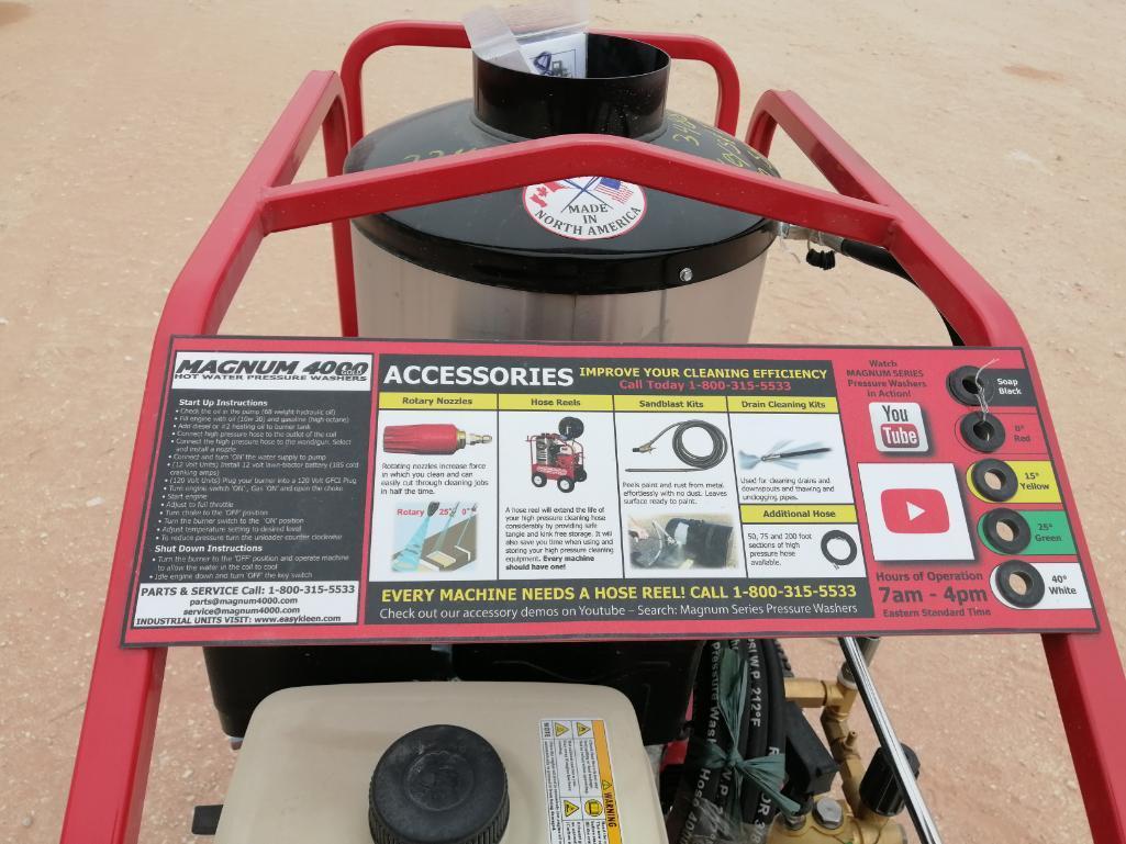 NEW Magnum 4,000 Hot Water Pressure Washer