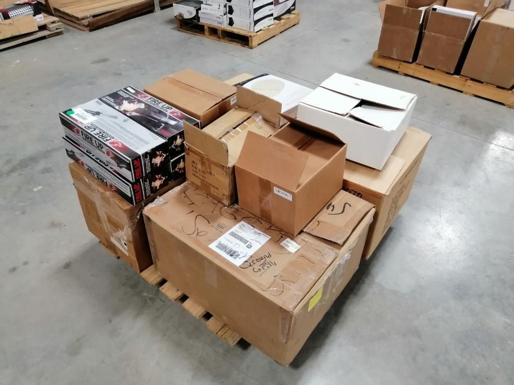 Pallet of Miscellaneous BBQ Grill Items