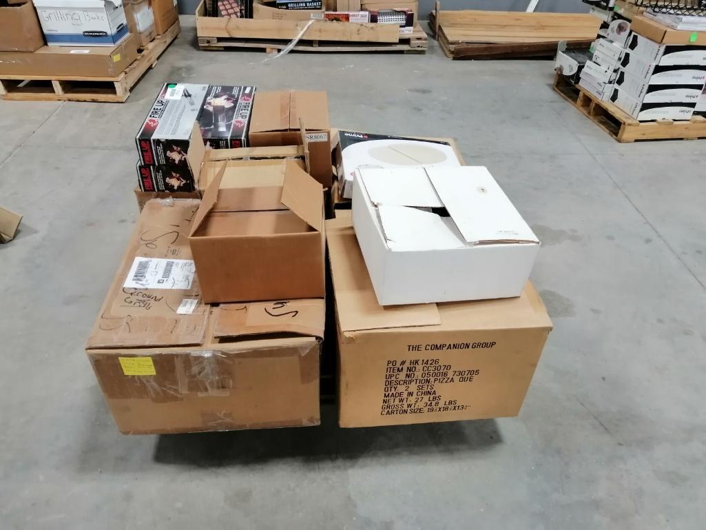 Pallet of Miscellaneous BBQ Grill Items