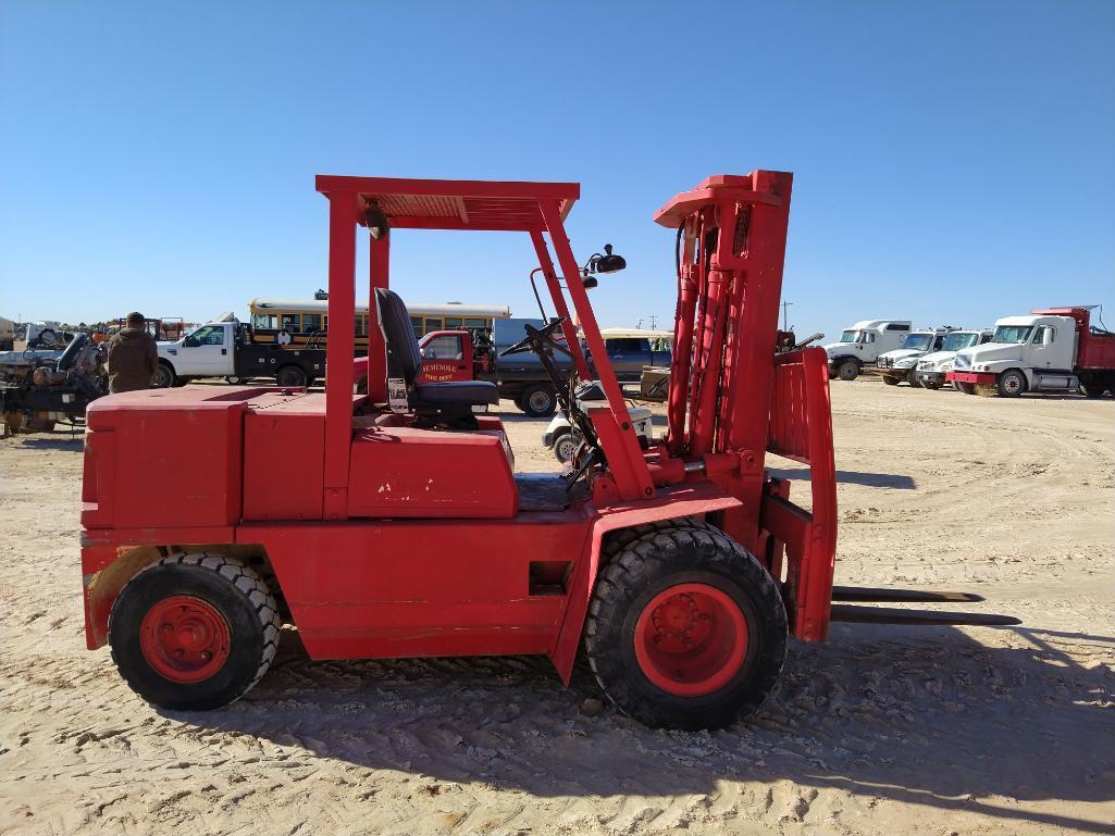 Red Forklift