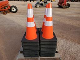 (50) Unused Safety Road Cones