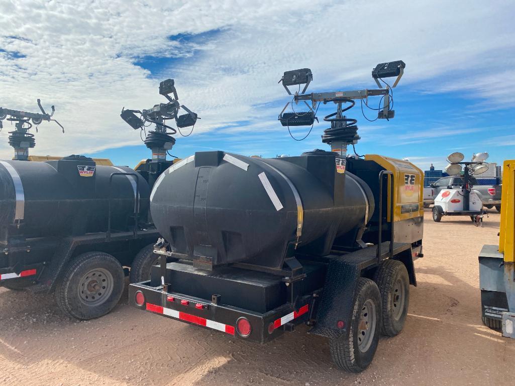 Wylie Trailer with Light Tower, Fuel Tank and Watertank