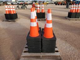 (50) Unused Safety Road Cones