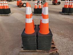 (50) Unused Safety Road Cones