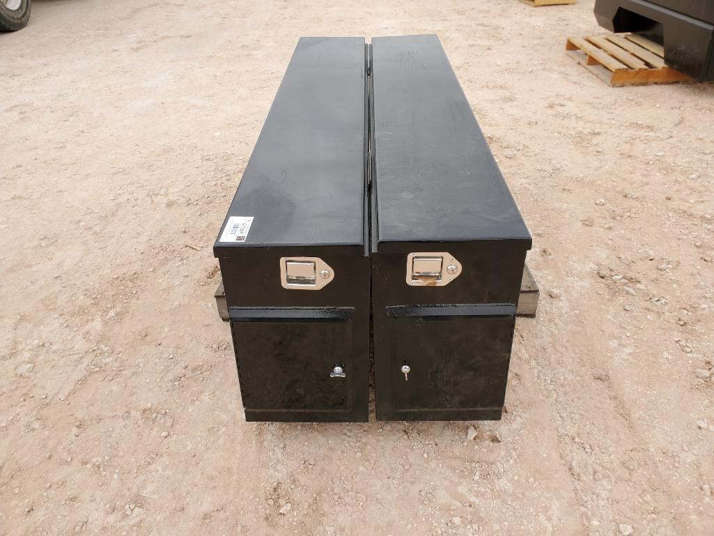 Unused over the fender tool box with drawers