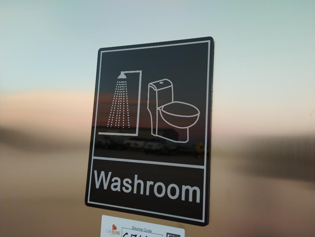 Unused Washroom Building
