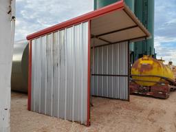 9? x 12? Sheet Metal Shed