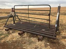 12' Cattle Guard With Gate